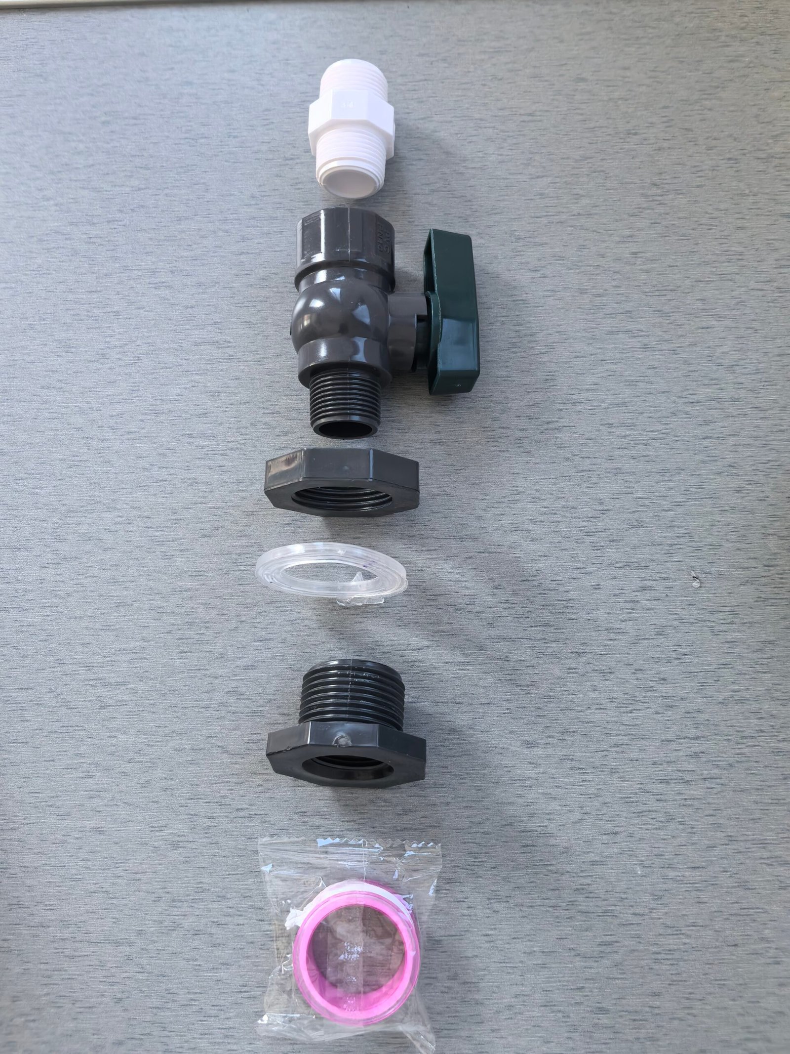 Rain Barrel DN20 (3/4") PVC Ball Valve Kit - Image 7